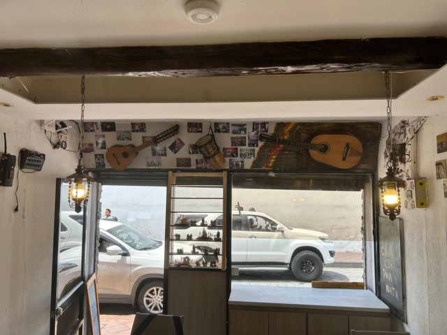 Ambiente acogedor del café